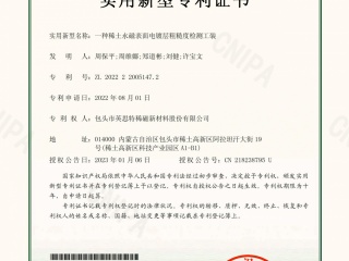 一種稀土永磁表面電鍍層粗糙度檢測工裝